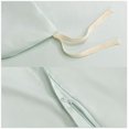 thumbnail image 6 of Duvet Cover Set 100% Extra Long Staple Cotton 600 Thread Count Silky Sateen Smooth Luxury Soft Breathable Durable Hotel Quality Bedding, 3 Pieces (Sage Green, Queen 90"x90"), 6 of 7