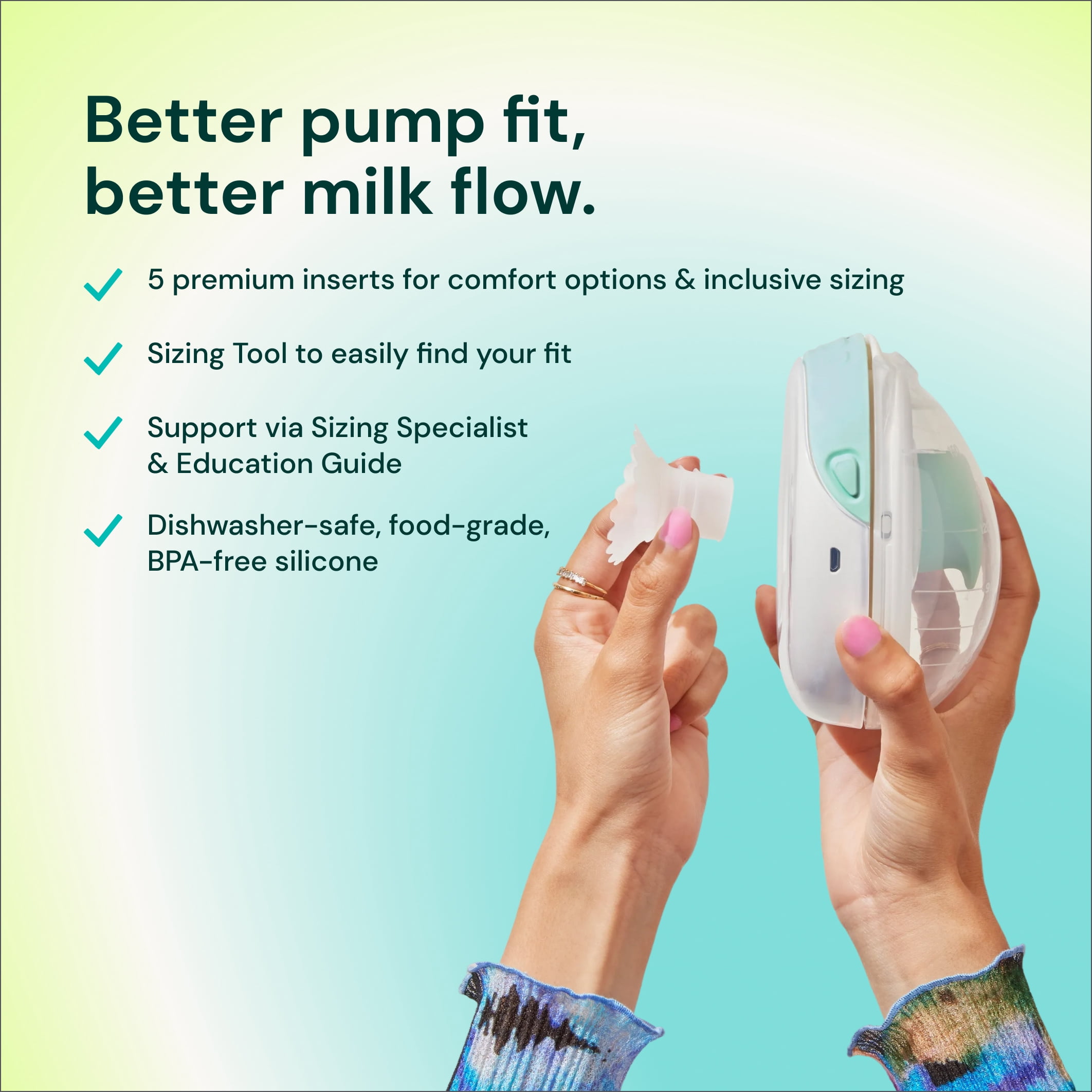 Willow Breast Pump Universal Sizing Kit