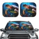 thumbnail image 2 of Fotbe Ice Blue Ocean Sea Turtle Juego de 2 Piezas de Parasoles para Parabrisas | Bloqueador Solar para Auto | Accesorios Plegables para Protección Solar Interior-Large, 2 of 6