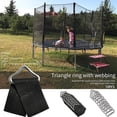 thumbnail image 2 of Trampolín con hebilla triangular Tookie de metal de alta resistencia x10, 2 of 9
