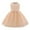 Beige, variant on Odeerbi Girls Dresses Flower Girl Dress Toddler Temperament Bowknot Cute Mermaid Beading Birthday Party Gown