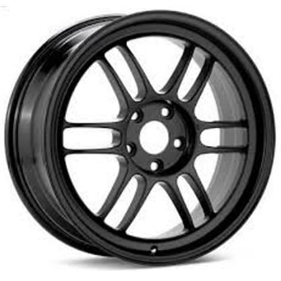 G35-350z RPF1 18 x 9 in. 5 x 114.3 35 mm Offset 73 mm Bore Black Wheel Plus AY860