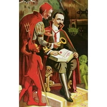 Magic of Doctor Faustus - CANVAS OR FINE PRINT WALL ART