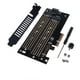 thumbnail image 1 of / -based M.2 -e 3.0 X 4 Compatibilidad Con La Tarjeta Del Convertidor 2230 2242 2260 2280 22110 shamjiam Tarjeta de expansión dual PCIE NVME, 1 of 9