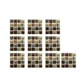 thumbnail image 2 of TFYZYY 10pc Peel & Stick Crystal Tile Stickers, Self-Adhesive 3D Mosaic Wall Tiles, Waterproof DIY Decor for Kitchen & Bathroom, 2 of 9