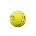 thumbnail image 4 of Pelotas de golf Callaway Chrome Soft 2022 Triple Track amarillas, 4 of 5