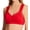 Racing Red, variant on Parfait Dalis Wire-Free Full Bust Bralette, Deep Nude, 36DDD
