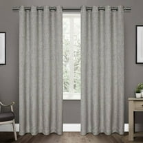 Exclusive Home Vesta Heavy Top Curtain Panel Pair