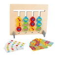 thumbnail image 1 of Juego de rompecabezas deslizante, juguete educativo de aprendizaje, juego de combinación de formas de colores para niños pequeños en edad preescolar, 1 of 3