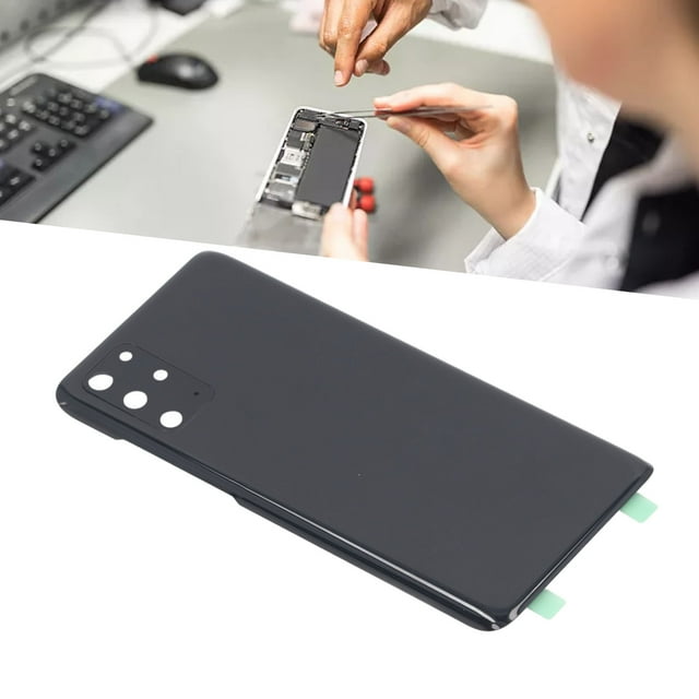 Back Cell Phone Back Glass Cover Pre Loaded Camera Lens Tape With Stylus Stand Repair Tools Phone Rear Back Cover For S20+ Plus