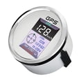 thumbnail image 2 of Waterproof Marine Car 85mm 3 In 1 Multifunctional Gauge GPS Speedometer With Clock Voltmeter And Alarm 9-32V, 2 of 7