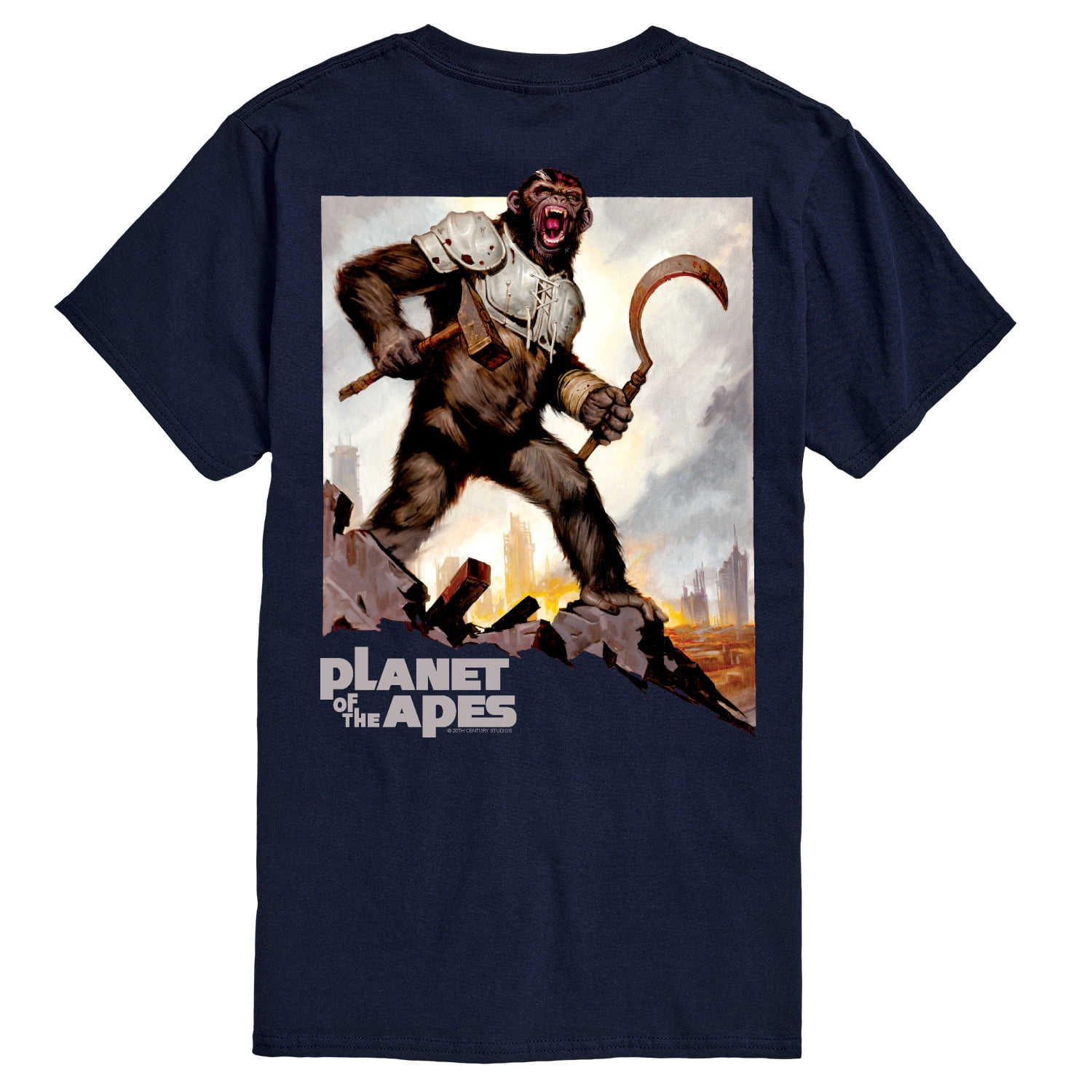 Planet of the Apes - Publishing Art Short Sleeve Graphic T-Shirt