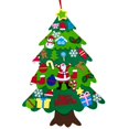 thumbnail image 1 of Árbol de Navidad de fieltro DIY, adornos navideños para el hogar, adorno navideño, regalos de Navidad, Papá Noel, árbol de Año Nuevo 2023, 1 of 4