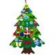 thumbnail image 3 of Árbol de Navidad de fieltro para niños, adornos navideños para el hogar, adornos navideños 2022, regalos de Año Nuevo 2023, árbol de Navidad, 3 of 5