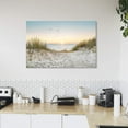 thumbnail image 3 of Coastal Wall Art Canvas Picture: Modern Beach Sunset Landscape Print Decor Horizontal Ocean Scene Sea Painting Seascape Seaside Seashore Artwork for Living Room Bedroom Home, 3 of 6
