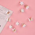 thumbnail image 3 of 10PCS Mini Pearl Claw Hair Clips, Small Retro Hair Clips with Flower, Sweet Bangs Clips Hair Accessories for Women Girls Party Wedding Daily, 3 of 7