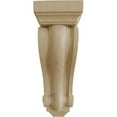 thumbnail image 2 of Ekena Millwork 6"W x 7 1/2"D x 16"H Devon Traditional Wood Corbel, Rubberwood, 2 of 4