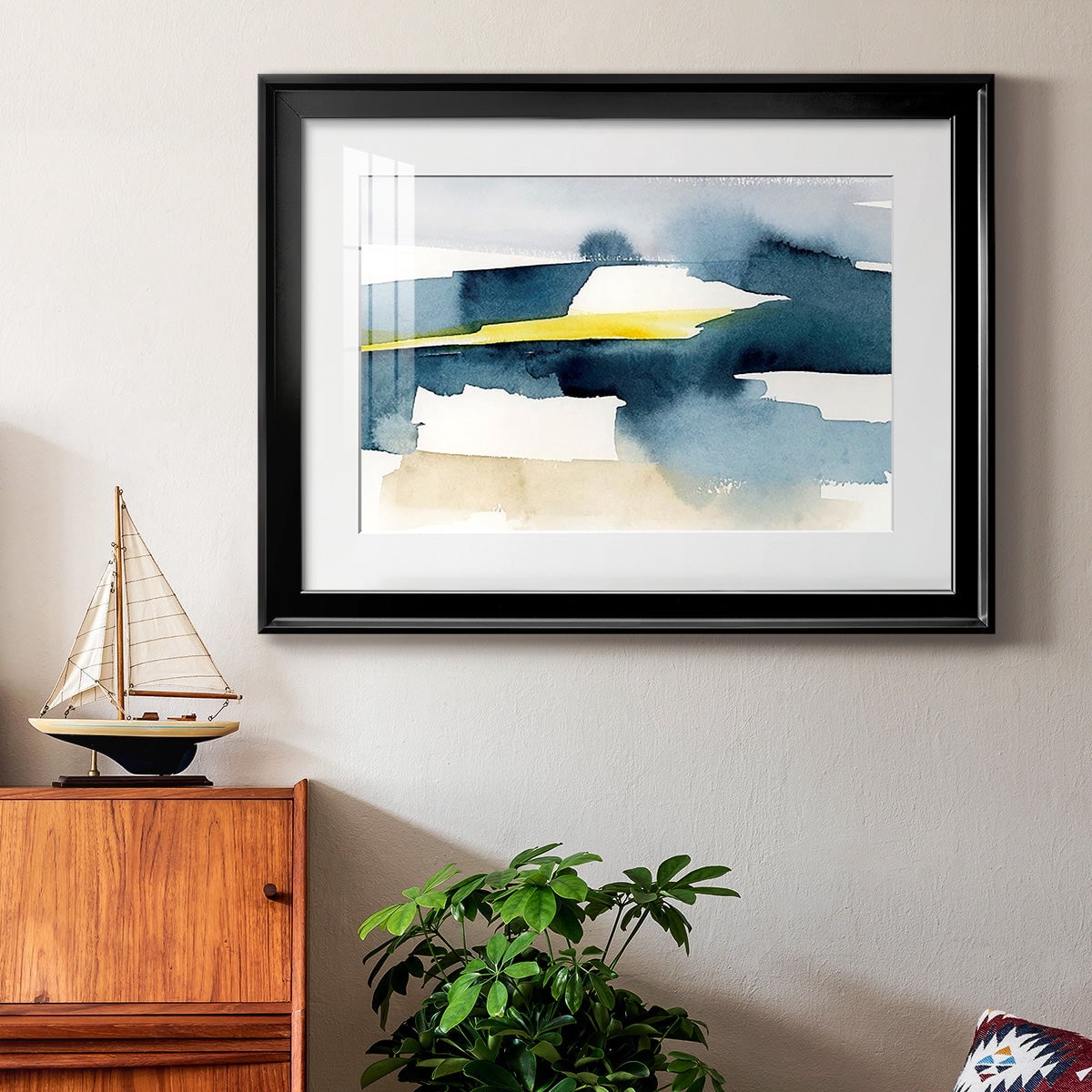 Peeking Sunshine I Premium Framed Print - Ready to Hang