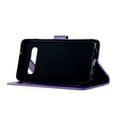 thumbnail image 6 of S10 Case, Samsung Galaxy S10 Case - Allytech Premium Wallet PU Leather with Fashion Embossed Flower Magnetic Clasp Card Holders Flip Cover with Hand Strap, Purple, 6 of 6
