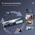 thumbnail image 5 of 10.88 Inch 2k Mirror Dash Cam Backup Camera Front Rear Dual Cameras HD Touch Screen Wifi Driving Recorder Black, 5 of 5