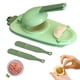 thumbnail image 1 of Batería de Cocina Prensa de masa 2 en 1máquina para hacer bolas de masa hervida DIY para utensilios de cocina (verde), 1 of 3