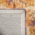 thumbnail image 6 of SAFAVIEH Aspen Elwin Oriental Area Rug, Brown/Purple, 7' x 7' Square, 6 of 8