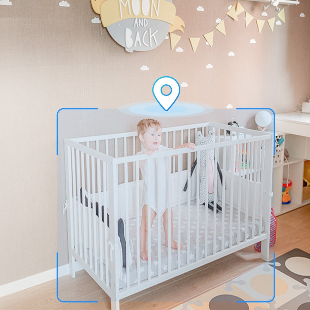 Reolink Night Vision 4MP Indoor Home Security Plug-in Wi-Fi Camera System with Person Monitor and Two-Way Talk, White (2 Pack)