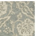 thumbnail image 4 of SAFAVIEH Roslyn Colton Floral Wool Area Rug, Light Blue/Ivory, 8' x 10', 4 of 5