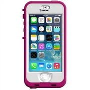 Apple iPhone 5S 16GB GSM Silver Smartphone with Lifeproof nuud Case (Unlocked)