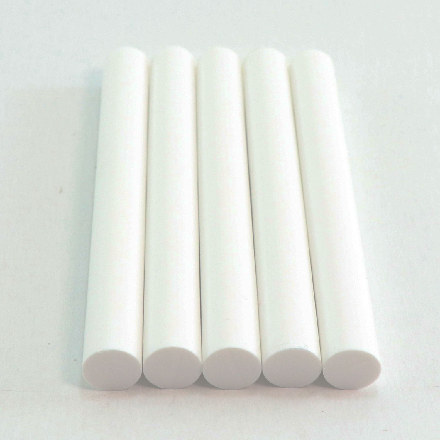 725R54CWHITE Full Size 4" White Color Hot Glue Stick - 5 lb Box