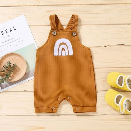 

Sodopo Baby Pajamas Unisex Baby Boys Girls Jumpsuit Cotton Non-hooded Sling Buttons Romper Clothes Boy Girl Pajamas Bodysuit Toddler Jacket