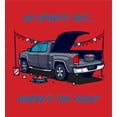 thumbnail image 4 of Go Sports! But Where's the Food? Kids Red Crew Neck Short Sleeve Tee-Medium, 4 of 4