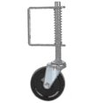 thumbnail image 2 of Roue de Portail en Caoutchouc 4 Pouces Ressort Pivotant Capacité de Charge 220lbs Haute Qualité, 2 of 5