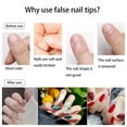 thumbnail image 2 of Acrylic Nail Tips Almond Shaped with Case for DIY Nail Art, 2 of 4