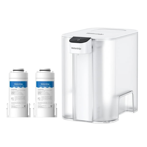 Waterdrop Mega Electric Water Filter Pitcher, Dispenser, With 2 Filter