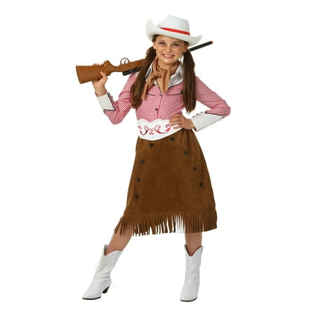 Girls Rodeo Cowgirl Costume
