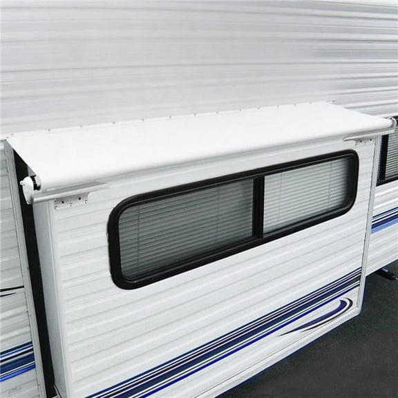 97 in. Solid Black RV Slide-Out Awning