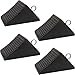 thumbnail image 3 of AFA Tooling - Heavy Duty Rubber Wheel Chocks w/Eyebolt Tie Off Handles - RV Wheel Chock for Front & Back Tires - Quick Grip Ribbed Design - Great for Your Camper, Trailer, RV, Truck, Car, ATV - 4 Pack, 3 of 4