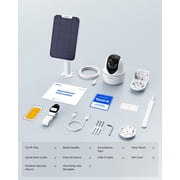 Reolink Go PT Plus 5MP 4G LTE Solar Security Camera, Smart Detection, Color Night Vision, Pan Tilt & Auto Tracking
