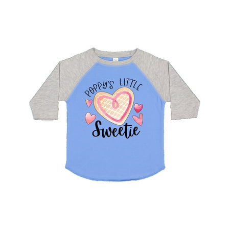 

Inktastic Poppy s Little Sweetie with Pink Heart Cookie Gift Toddler Boy or Toddler Girl T-Shirt
