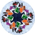 thumbnail image 1 of Polyester Digital Print Tablecloth (Père Noël Helpers) (60 Dia), 1 of 1