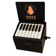 thumbnail image 3 of Calendario de Piano 2025 Calendario de Piano Estético Calendario 3D Piano Reproducible Carga USB Regalo Oficina con Canciones Populares, 3 of 5