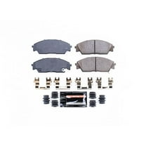 Power Stop Front Z23 Evolution Carbon-Fiber Ceramic Brake Pads Z23-373