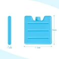 thumbnail image 3 of Slim Reusable Freezer Packs, Ultra-Thin Design Bpa-Free Plastic Ice Packs for Long Lasting Cooling in Lunch Bags or Coolers, Versatile for Side Or Bottom Placement, Rapid Freeze,, 3 of 7