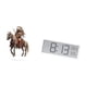 thumbnail image 5 of Letrero de escritorio Home Knight Adorno de caballero acrílico 2D para estante de manualidades Reloj de pared digital Reloj de escritorio multifuncion, 5 of 8