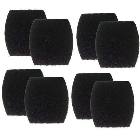 TropicAqua Charcoal Cat Litter Box Replacment Filter Compatible with Petmate Booda Clean Step Carbon Odor Filters (Pack of 8)