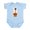 Sky Blue, variant on CafePress - Greyhound Infant Creeper/Halloween1 - Baby Light Bodysuit, Size Newborn - 24 Months