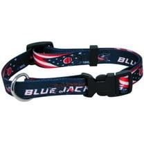 Columbus Hockey Blue Jackets (X-Small adjustable 8.5 -11.75 inch) Nylon Pet Dog Collar