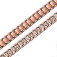 thumbnail image 3 of Men Copper Bracelet Wide Magnetic Therapy Bracelet For Relieve Arthritis Pain 99.9% Copper Bracelet, 3 of 4