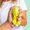Yellow, variant on Slow Rising Kneading Decompression Toy Mud Feeling Stress Relief Squeeze Ball,Yellow